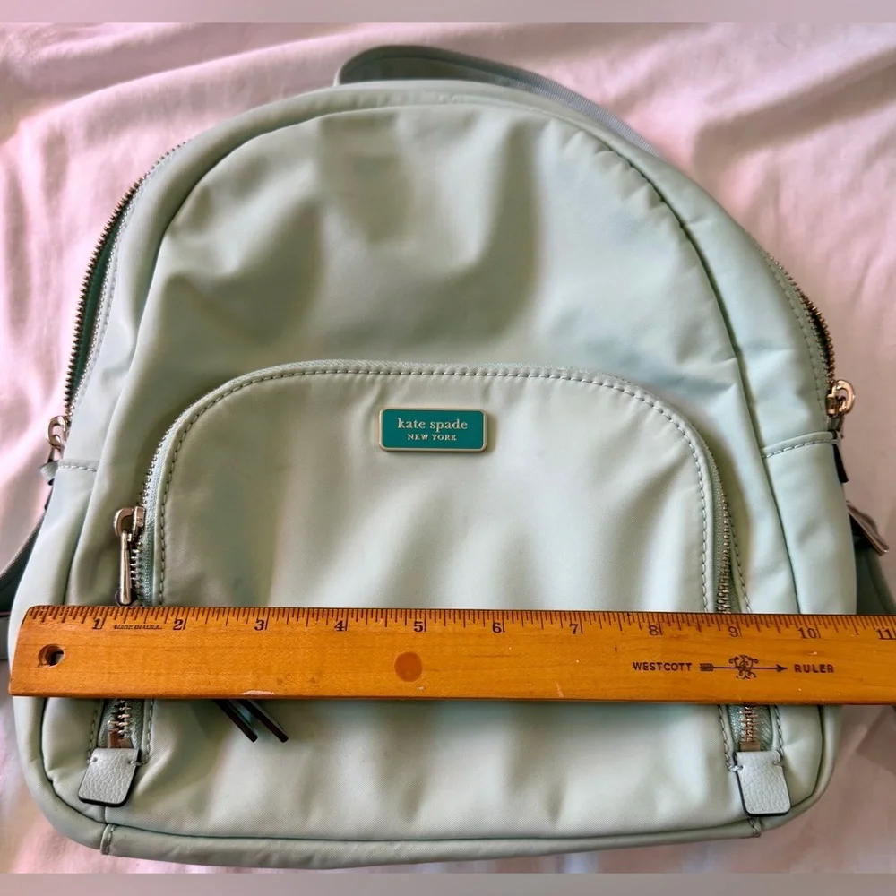 Kate Spade New York Mint Green Mini Backpack soumylittleshop.com display picture 2